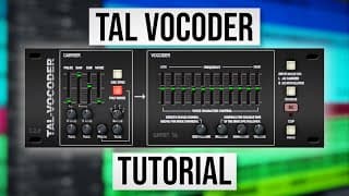 How To Use TAL-Vocoder - YouTube
